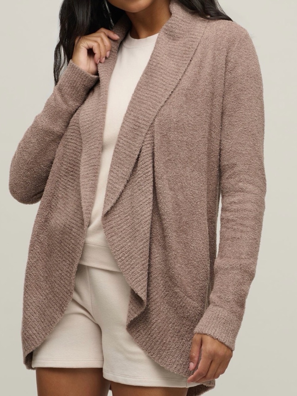 Barefoot Dreams Sable Circle Cardigan Sweater